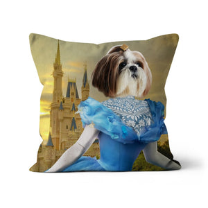 Cinderella: Custom Pet Pillow - Paw & Glory - Dog Portraits - Pet Portraits