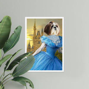 Cinderella: Custom Pet Poster - Paw & Glory - Dog Portraits - Pet Portraits