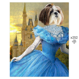 Cinderella: Custom Pet Puzzle - Paw & Glory - Dog Portraits - Pet Portraits