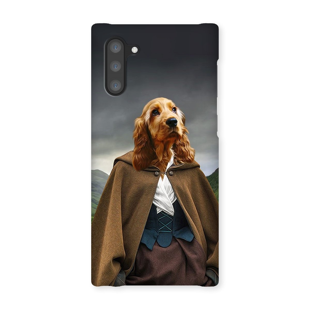 Claire (Outlander Inspired): Custom Pet Phone Case - Paw & Glory - Dog Portraits - Pet Portraits