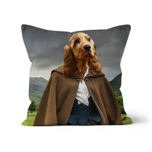 Claire (Outlander Inspired): Custom Pet Pillow - Paw & Glory - Dog Portraits - Pet Portraits