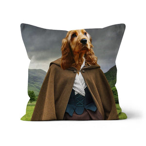 Claire (Outlander Inspired): Custom Pet Pillow - Paw & Glory - Dog Portraits - Pet Portraits