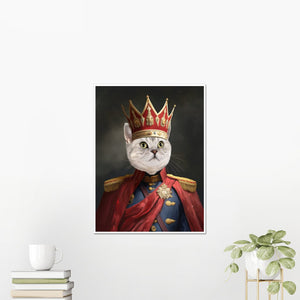 Commodore: Custom Pet Poster - Paw & Glory - Dog Portraits - Pet Portraits