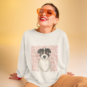 Custom Cartoon: Unisex Pet Portrait Sweatshirt - Paw & Glory - Dog Portraits - Pet Portraits