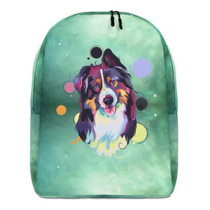 Custom Pastel Pop: Pet Portrait Backpack - Paw & Glory - Dog Portraits - Pet Portraits