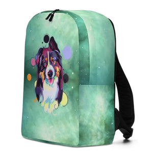 Custom Pastel Pop: Pet Portrait Backpack - Paw & Glory - Dog Portraits - Pet Portraits