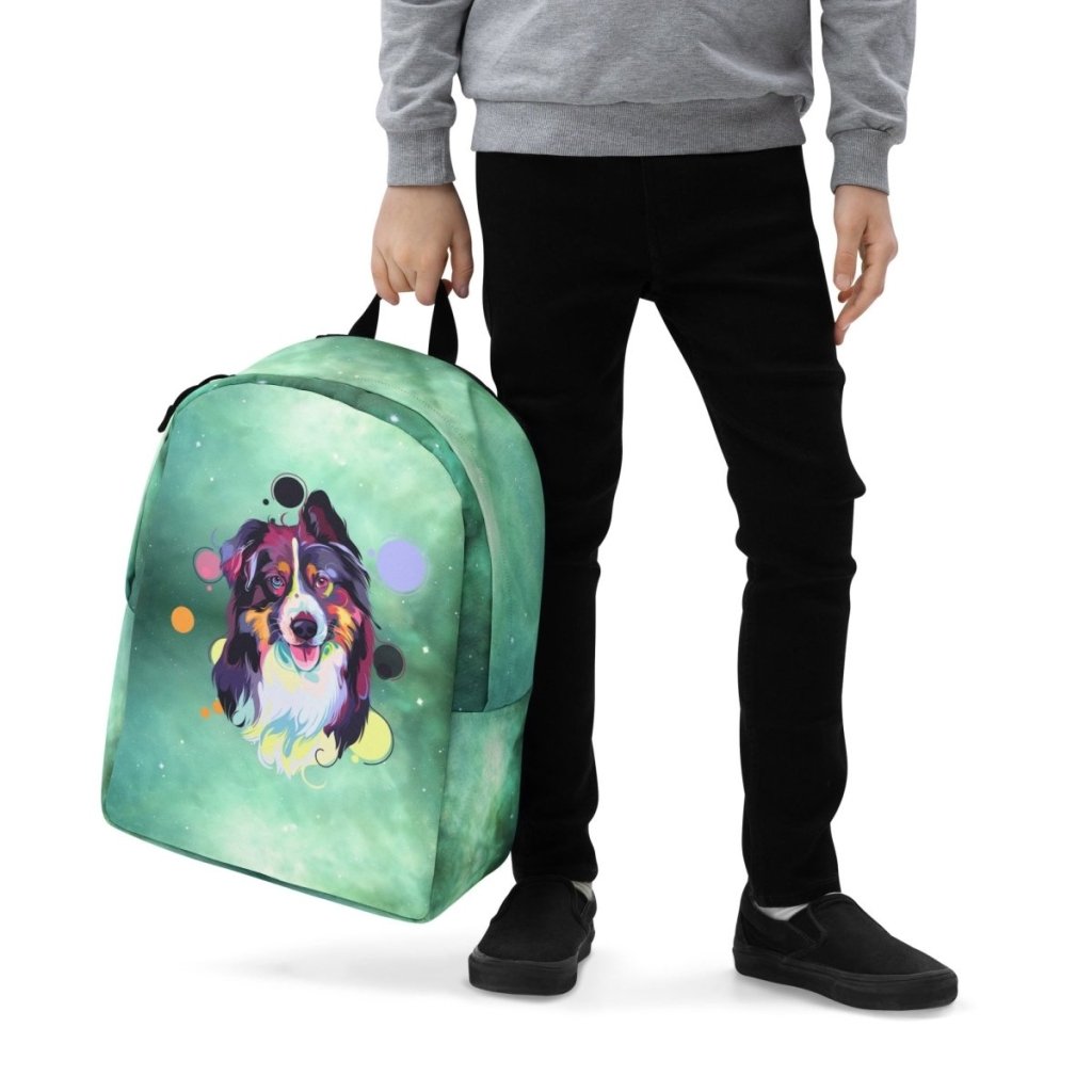 Custom Pastel Pop: Pet Portrait Backpack - Paw & Glory - Dog Portraits - Pet Portraits