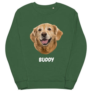 Custom Pet Face Sweatshirt - Paw & Glory - Dog Portraits - Pet Portraits