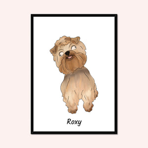 Custom Ugly: Pet Portrait - Paw & Glory - Dog Portraits - Pet Portraits