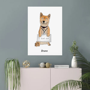 Custom Ugly: Pet Portrait - Paw & Glory - Dog Portraits - Pet Portraits