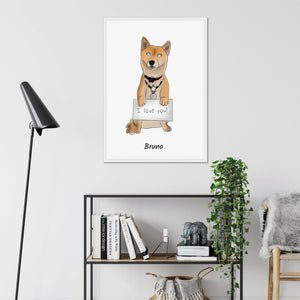 Custom Ugly: Pet Portrait - Paw & Glory - Dog Portraits - Pet Portraits