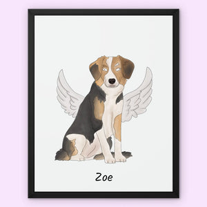 Custom Ugly: Pet Portrait Canvas - Paw & Glory - Dog Portraits - Pet Portraits