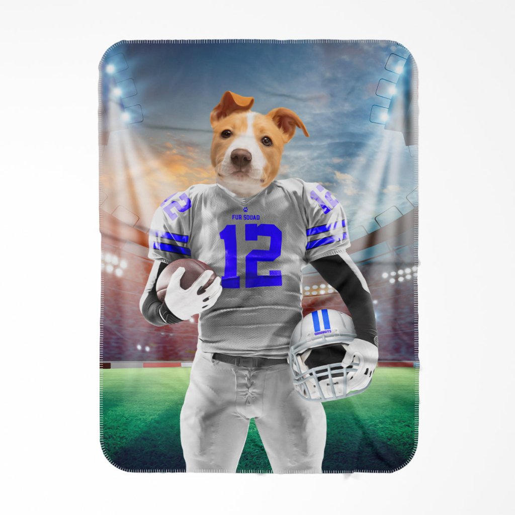 Dallas Goodboys: Custom Pet Blanket - Paw & Glory - Dog Portraits - Pet Portraits