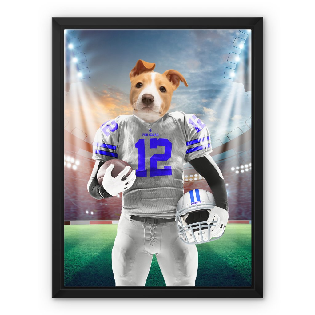 Dallas Goodboys: Custom Pet Canvas - Paw & Glory - Dog Portraits - Pet Portraits