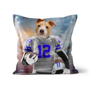 Dallas Goodboys: Custom Pet Pillow - Paw & Glory - Dog Portraits - Pet Portraits