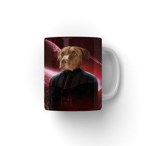 Darth Vadar (Star Wars Inspired): Custom Pet Coffee Mug - Paw & Glory - Dog Portraits - Pet Portraits