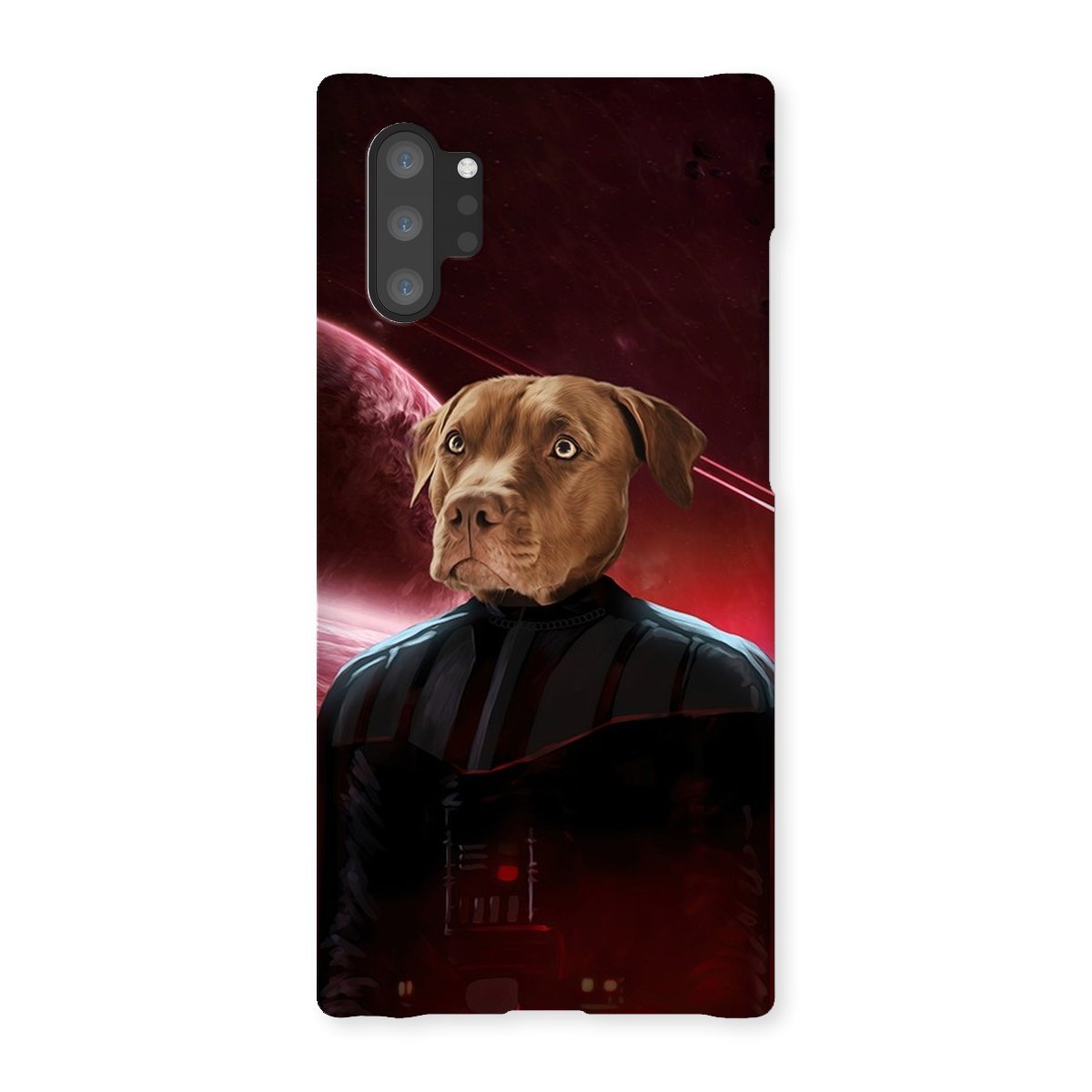 Darth Vadar (Star Wars Inspired): Custom Pet Phone Case - Paw & Glory - Dog Portraits - Pet Portraits