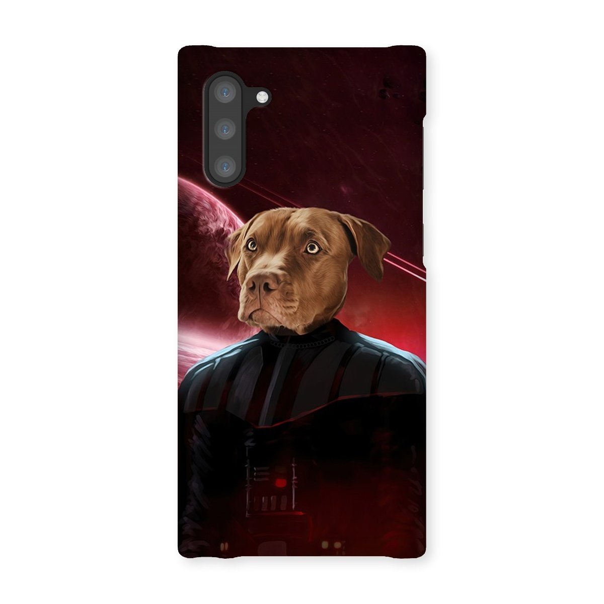 Darth Vadar (Star Wars Inspired): Custom Pet Phone Case - Paw & Glory - Dog Portraits - Pet Portraits