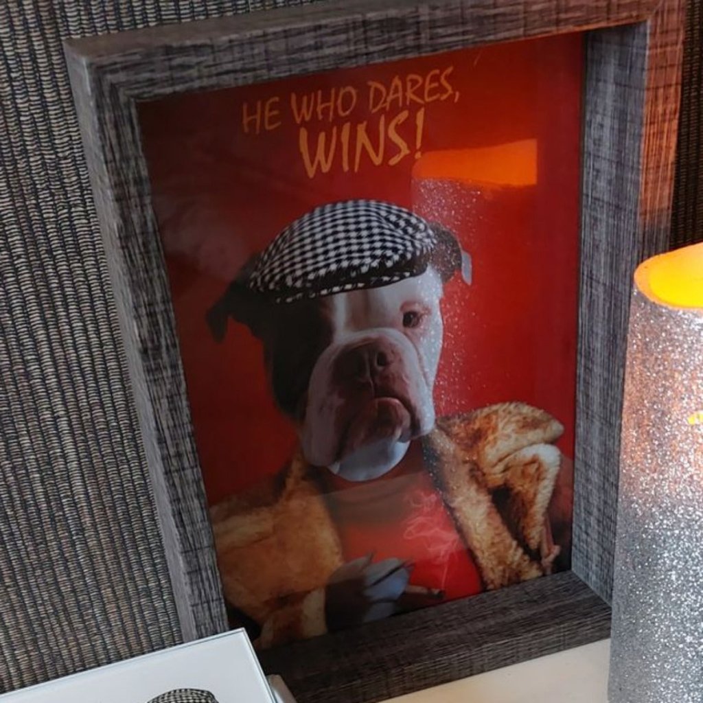 Delboy (Only Fools & Horses Inspired): Custom Pet Portrait