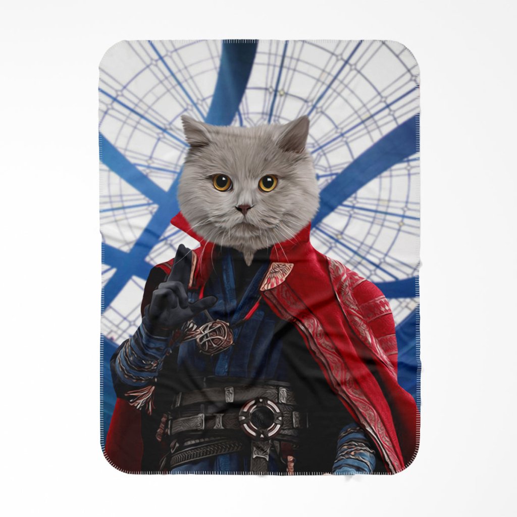 Doctor Strange: Custom Pet Blanket - Paw & Glory - Dog Portraits - Pet Portraits