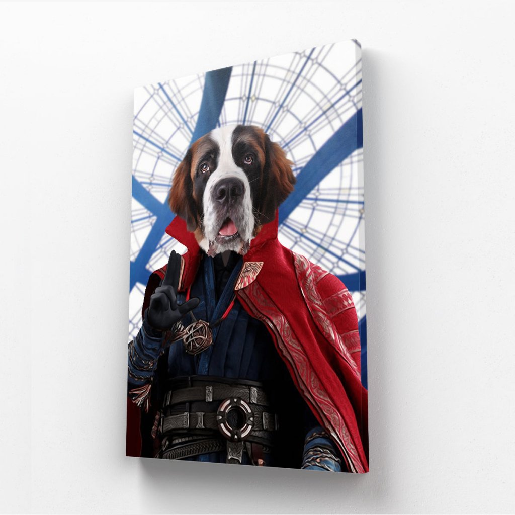 Doctor Strange: Custom Pet Canvas - Paw & Glory - Dog Portraits - Pet Portraits