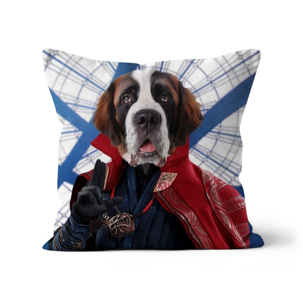 Doctor Strange: Custom Pet Pillow - Paw & Glory - Dog Portraits - Pet Portraits