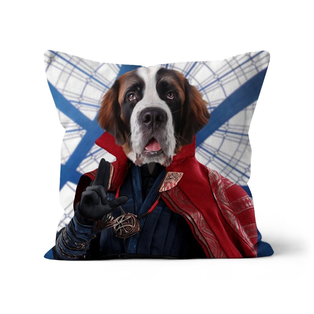 Doctor Strange: Custom Pet Pillow - Paw & Glory - Dog Portraits - Pet Portraits