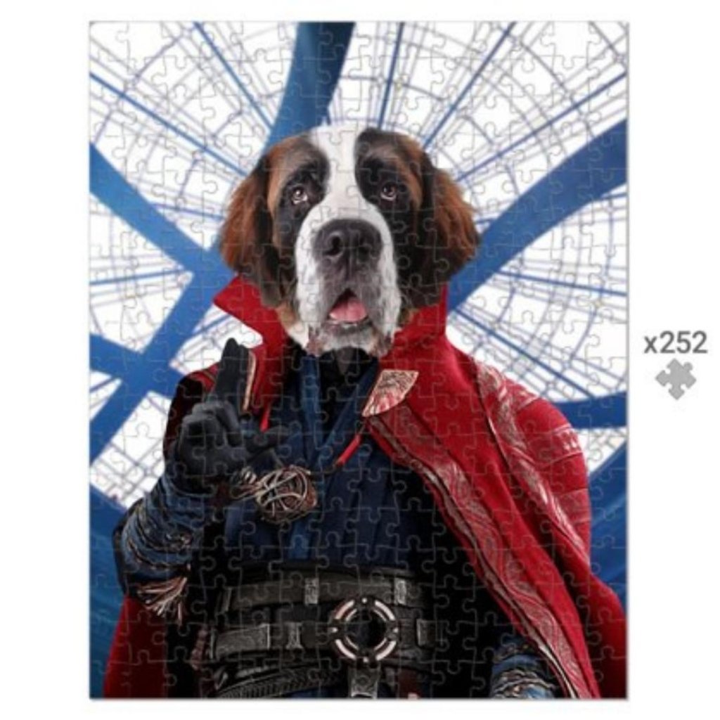 Doctor Strange: Custom Pet Puzzle - Paw & Glory - Dog Portraits - Pet Portraits