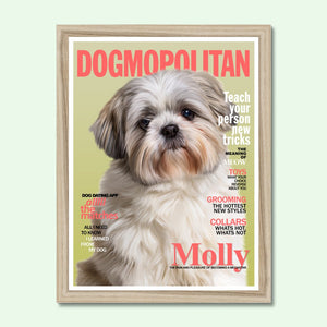 Dogmopolitan: Custom Pet Portrait - Paw & Glory - Dog Portraits - Pet Portraits