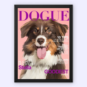 Dogue: Custom Pet Canvas - Paw & Glory - Dog Portraits - Pet Portraits