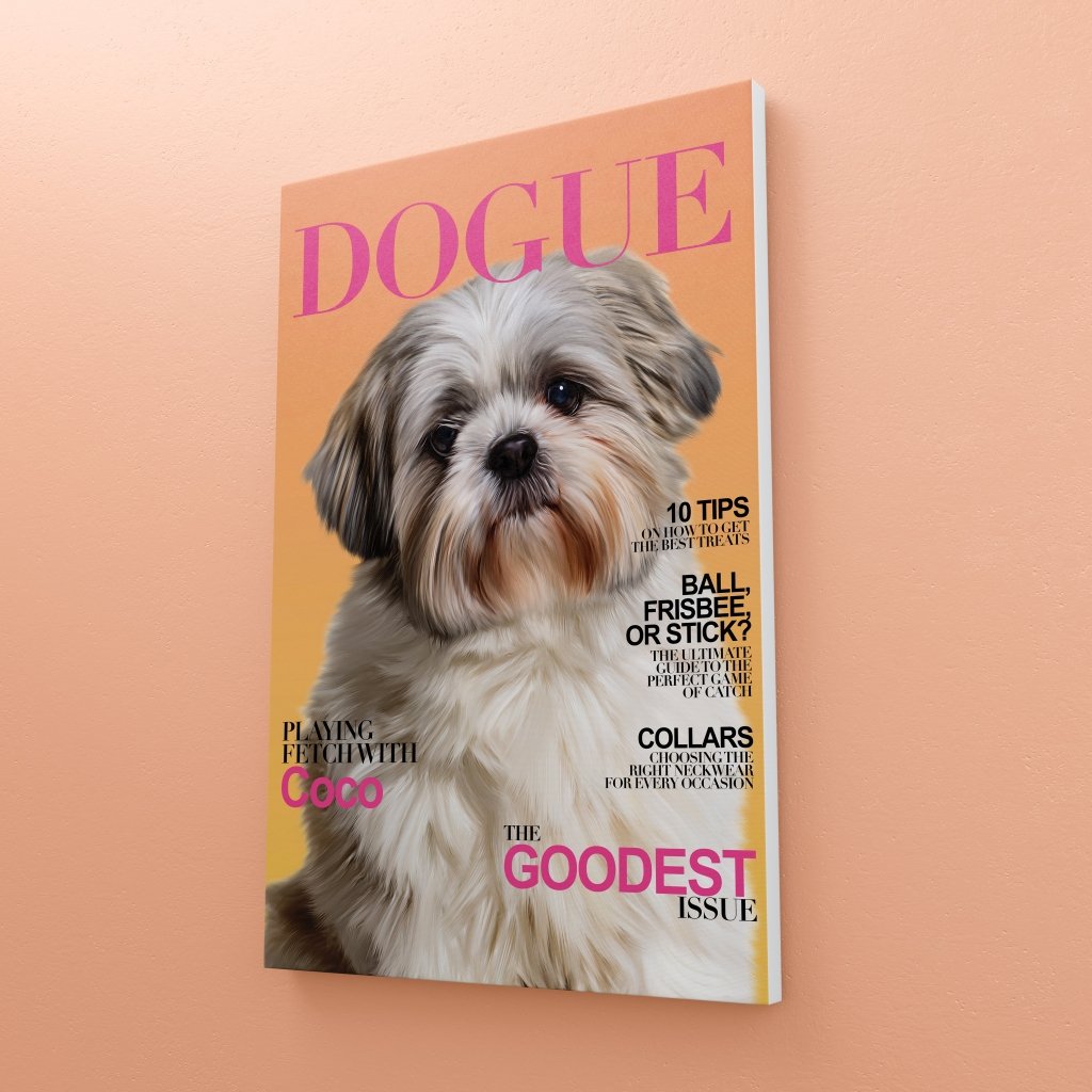 Dogue: Custom Pet Canvas - Paw & Glory - Dog Portraits - Pet Portraits