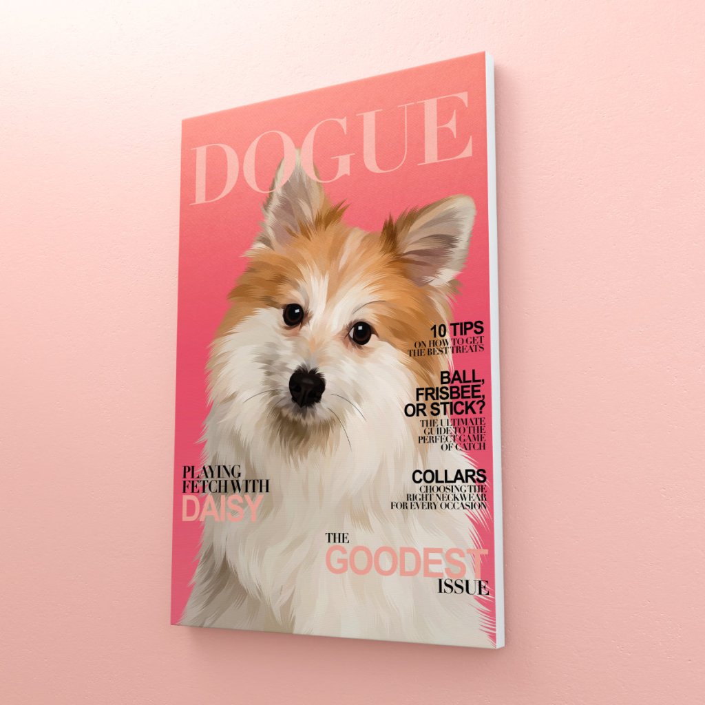 Dogue: Custom Pet Canvas - Paw & Glory - Dog Portraits - Pet Portraits