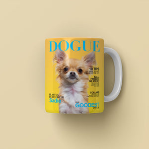 Dogue: Custom Pet Coffee Mug - Paw & Glory - Dog Portraits - Pet Portraits