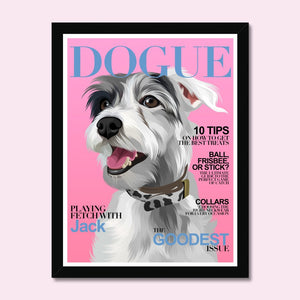 Dogue: Custom Pet Portrait - Paw & Glory - Dog Portraits - Pet Portraits