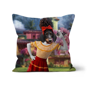 Dolores (Encanto Inspired): Custom Pet Pillow - Paw & Glory - Dog Portraits - Pet Portraits