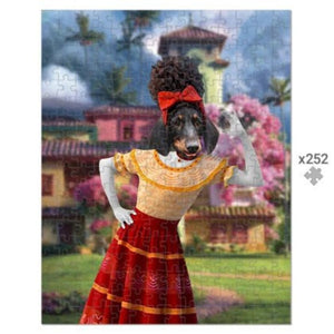 Dolores (Encanto Inspired): Custom Pet Puzzle - Paw & Glory - Dog Portraits - Pet Portraits