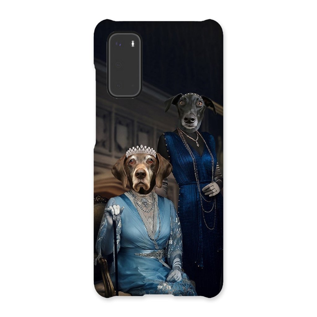 Dowager Countess & Lady Mary (Downton Abbey Inspired): Custom Pet Phone Case - Paw & Glory - Dog Portraits - Pet Portraits