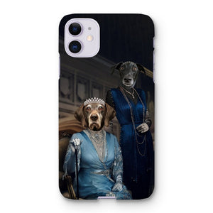 Dowager Countess & Lady Mary (Downton Abbey Inspired): Custom Pet Phone Case - Paw & Glory - Dog Portraits - Pet Portraits