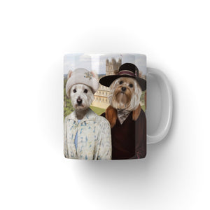 Downton Ladies: Custom Pet Coffee Mug - Paw & Glory - Dog Portraits - Pet Portraits