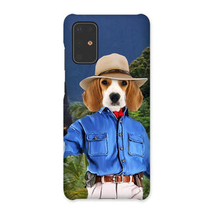 Dr Pawleontologist (Jurassic Park Inspired): Custom Pet Phone Case - Paw & Glory - Dog Portraits - Pet Portraits