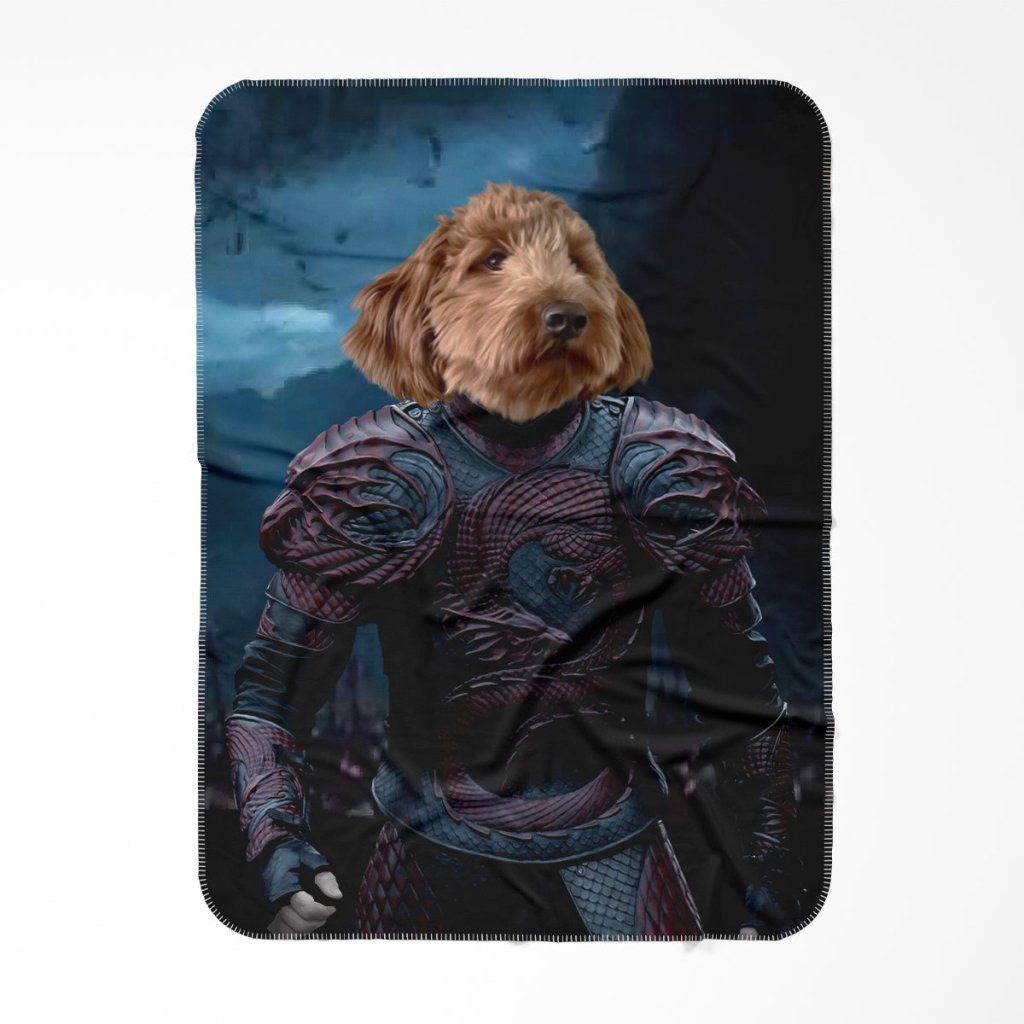 Dracula Untold: Custom Pet Blanket - Paw & Glory - Dog Portraits - Pet Portraits