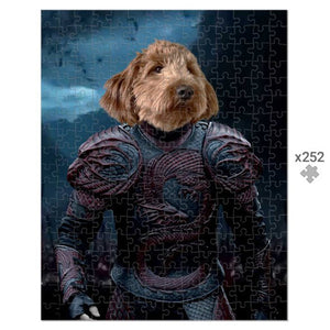 Dracula Untold: Custom Pet Puzzle - Paw & Glory - Dog Portraits - Pet Portraits