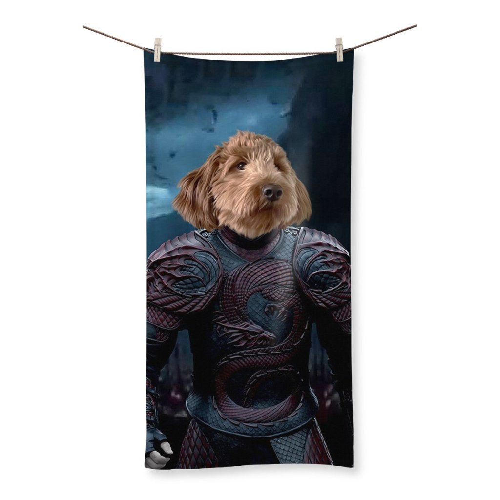 Dracula Untold: Custom Pet Towel - Paw & Glory - Dog Portraits - Pet Portraits