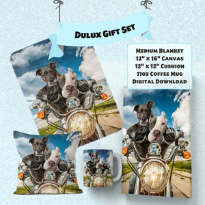 Dulux Gift Set (Costume Themes) - Paw & Glory - Dog Portraits - Pet Portraits