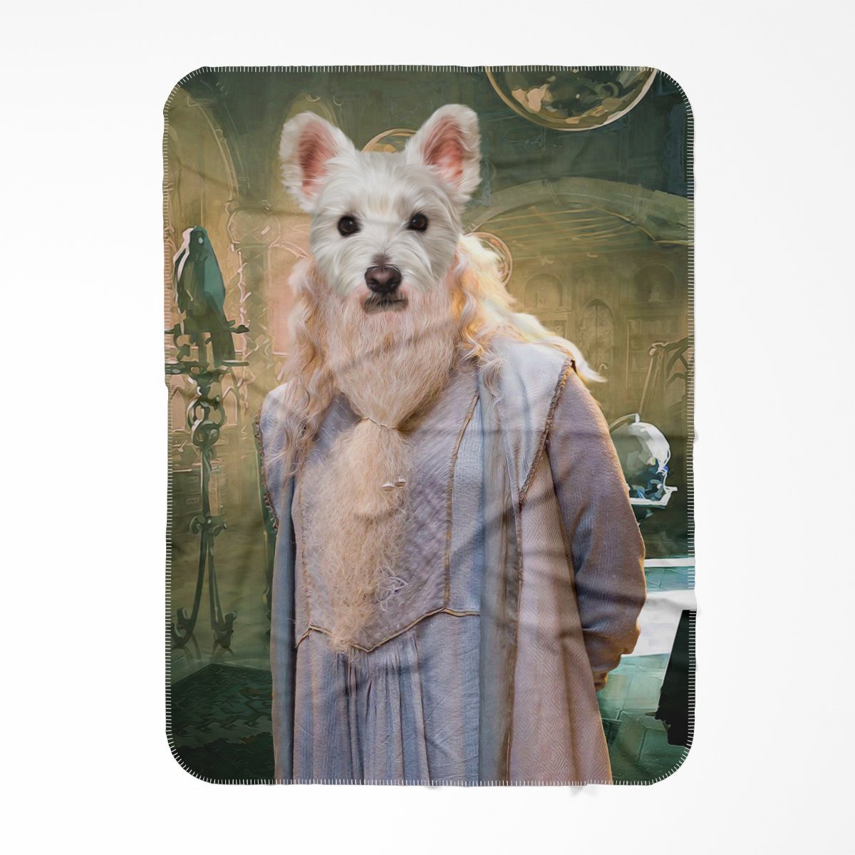 The Wizard shops Personalized Pet Blanket