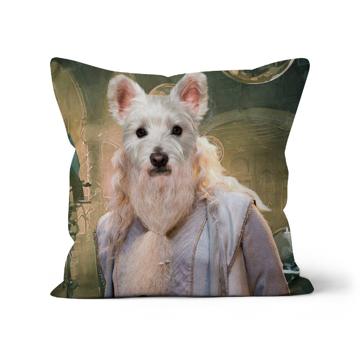 Dumbledore (Harry Potter Inspired): Custom Pet Pillow - Paw & Glory - Dog Portraits - Pet Portraits