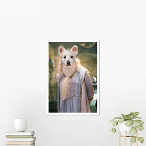 Dumbledore (Harry Potter Inspired): Custom Pet Poster - Paw & Glory - Dog Portraits - Pet Portraits