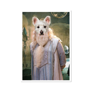 Dumbledore (Harry Potter Inspired): Custom Pet Poster - Paw & Glory - Dog Portraits - Pet Portraits