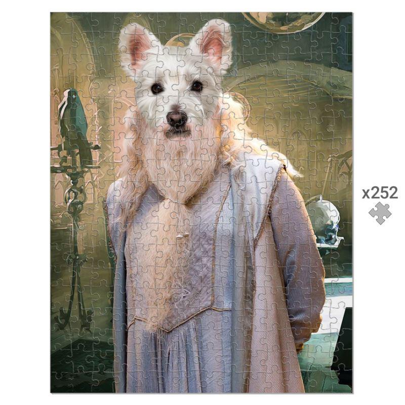 Dumbledore (Harry Potter Inspired): Custom Pet Puzzle - Paw & Glory - Dog Portraits - Pet Portraits