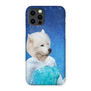 Elsa (Frozen Inspired): Custom Pet Phone Case - Paw & Glory - Dog Portraits - Pet Portraits